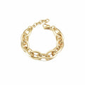 Small Oval Gold Link Bracelet